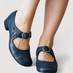 Clara | Zapato de tacón elegante de cuero sintético