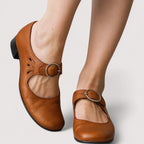 Clara | Zapato de tacón elegante de cuero sintético