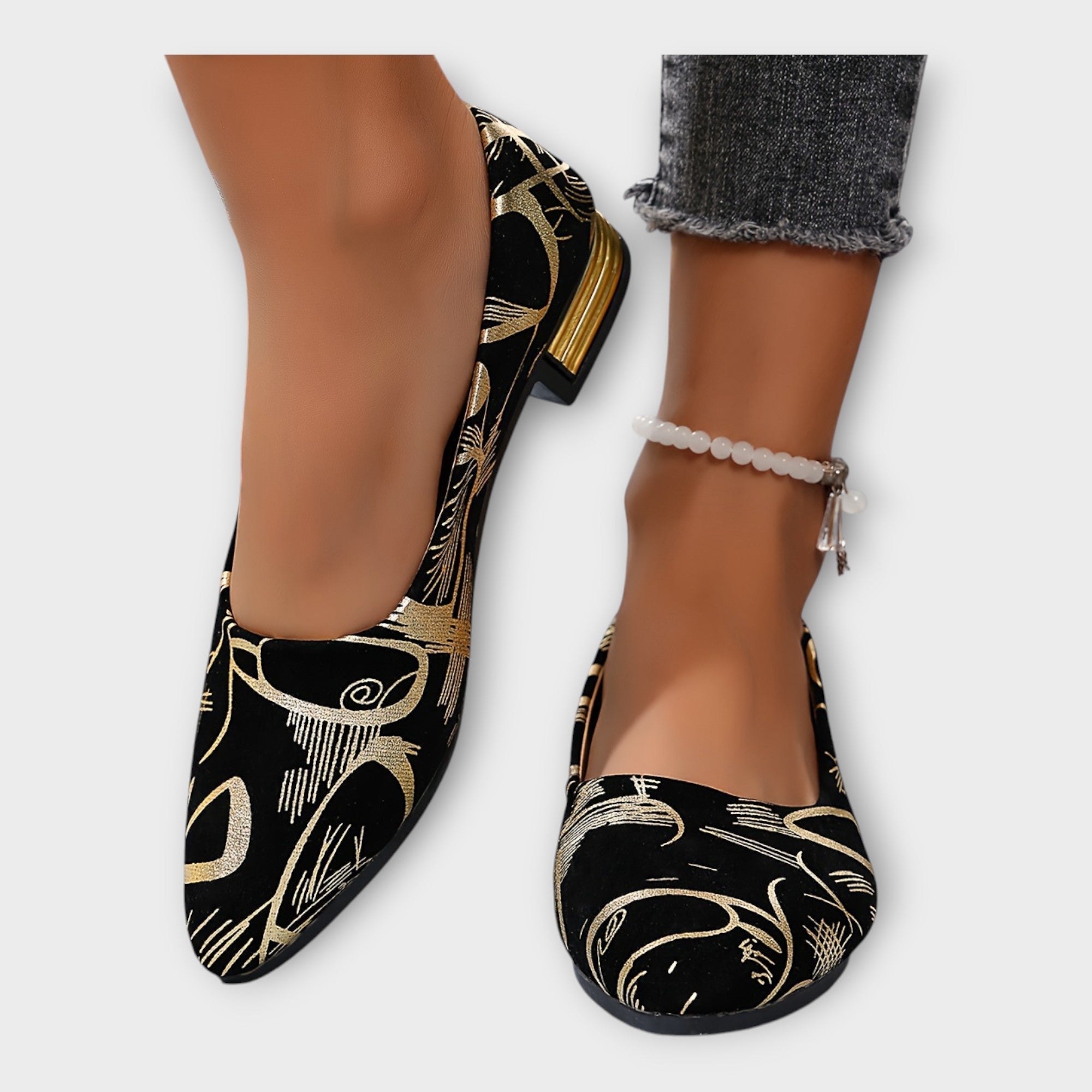 Bailarinas Elegantes con Detalles Sofisticados