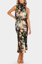 Lisa | Maxi Floral Halter